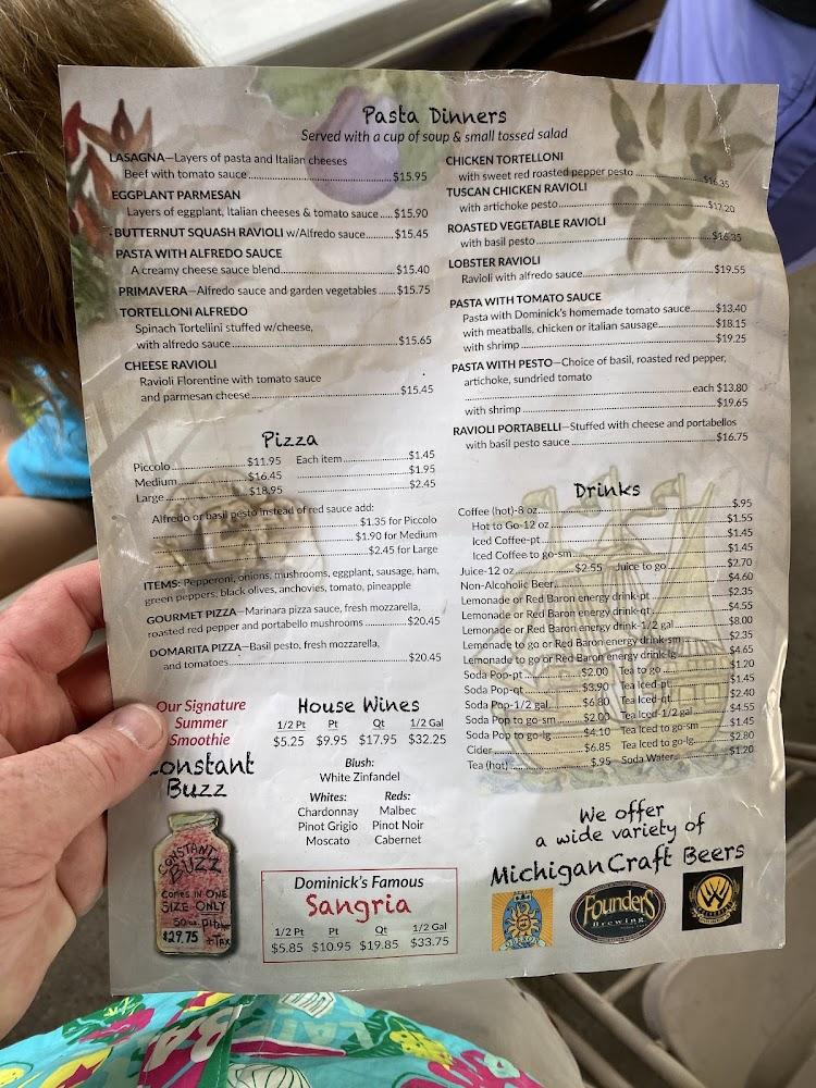 Casa Dominick's Menu image 3